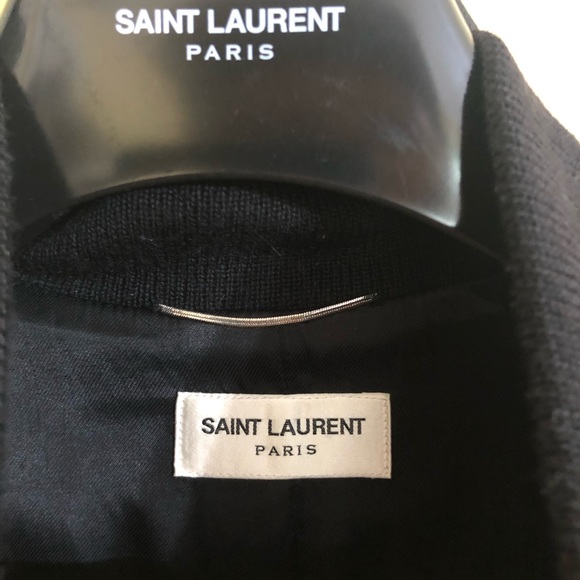 Saint Laurent Teddy Jacket Black Medium - Picture 7 of 14